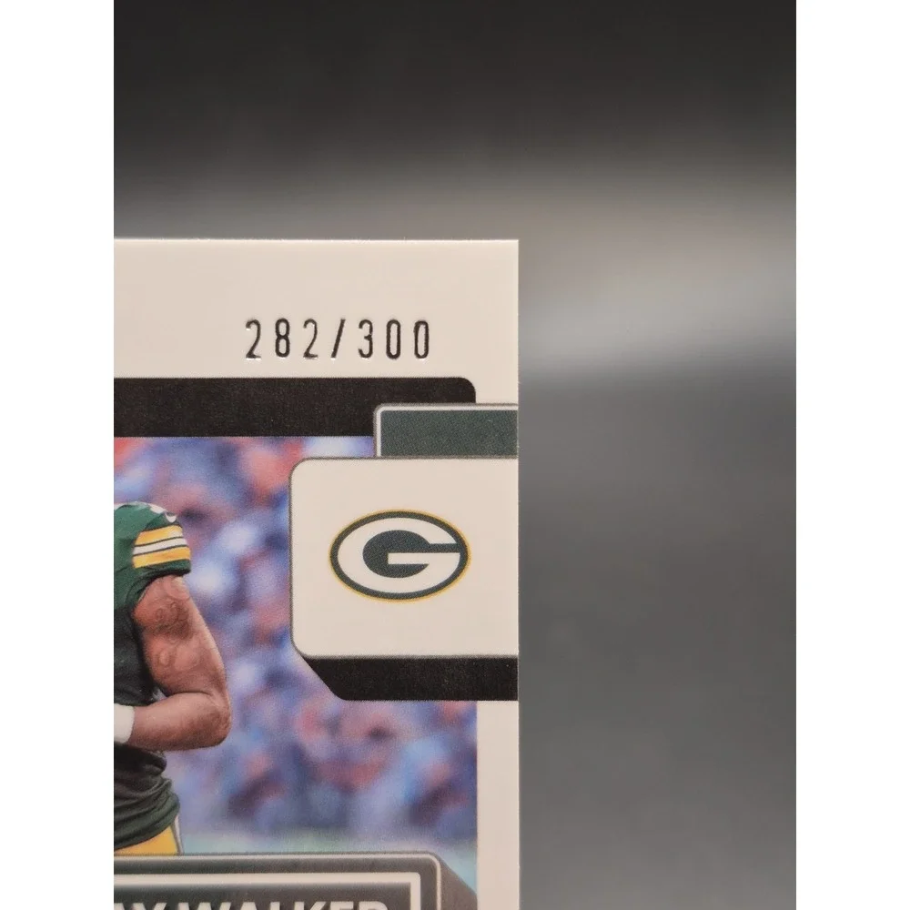 2022 Donruss Optic Quay Walker #248 Rated Rookie Silver Wave Prizm /300 Packers